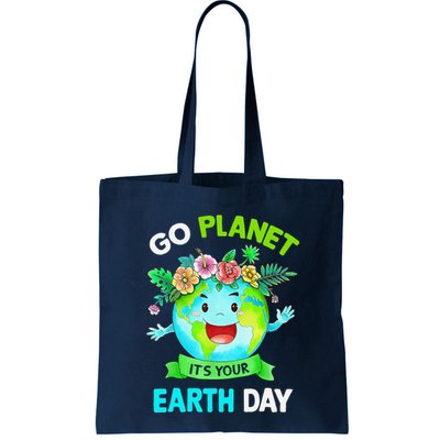 Cute Earth Day 2024 Go Planet Its Your Earth Day 2024 Bag