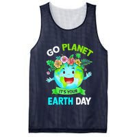 Cute Earth Day 2024 Go Planet Its Your Earth Day 2024 Mesh Reversible Basketball Jersey Tank
