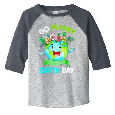 Cute Earth Day 2024 Go Planet Its Your Earth Day 2024 Toddler Fine Jersey T-Shirt