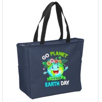 Cute Earth Day 2024 Go Planet Its Your Earth Day 2024 Zip Tote Bag