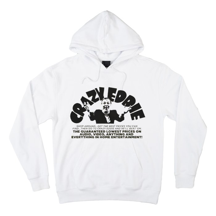 Crazy Eddie Department Store Retro Vintage Hoodie