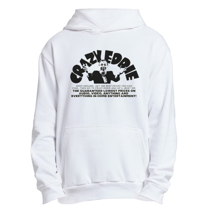 Crazy Eddie Department Store Retro Vintage Urban Pullover Hoodie