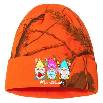 Cute Easter Day Gnome Love Lunch Lady Wo Matching Kati Licensed 12" Camo Beanie