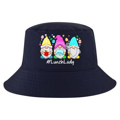 Cute Easter Day Gnome Love Lunch Lady Wo Matching Cool Comfort Performance Bucket Hat