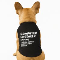 Computer Engineer Definition Funny Engineering Doggie Tank