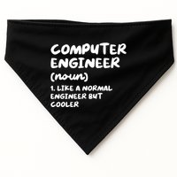 Computer Engineer Definition Funny Engineering USA-Made Doggie Bandana