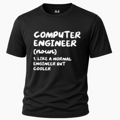 Computer Engineer Definition Funny Engineering Performance Shirt
