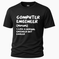 Computer Engineer Definition Funny Engineering Performance Shirt