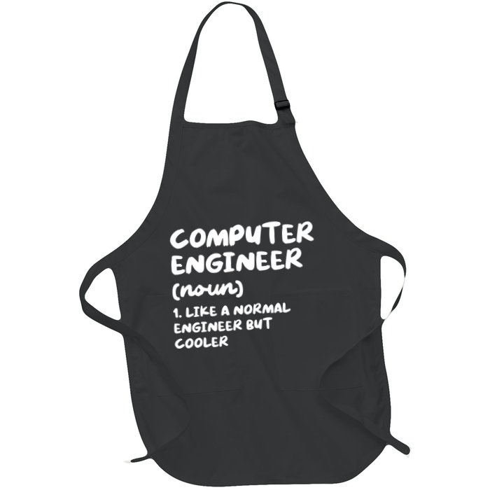 Computer Engineer Definition Funny Engineering Apron