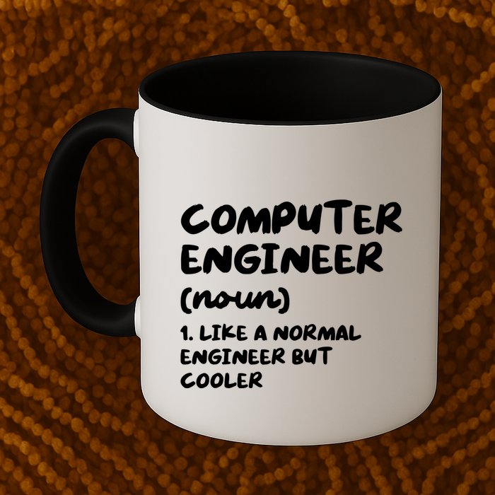Computer Engineer Definition Funny Engineering Mug