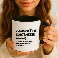 Computer Engineer Definition Funny Engineering Mug