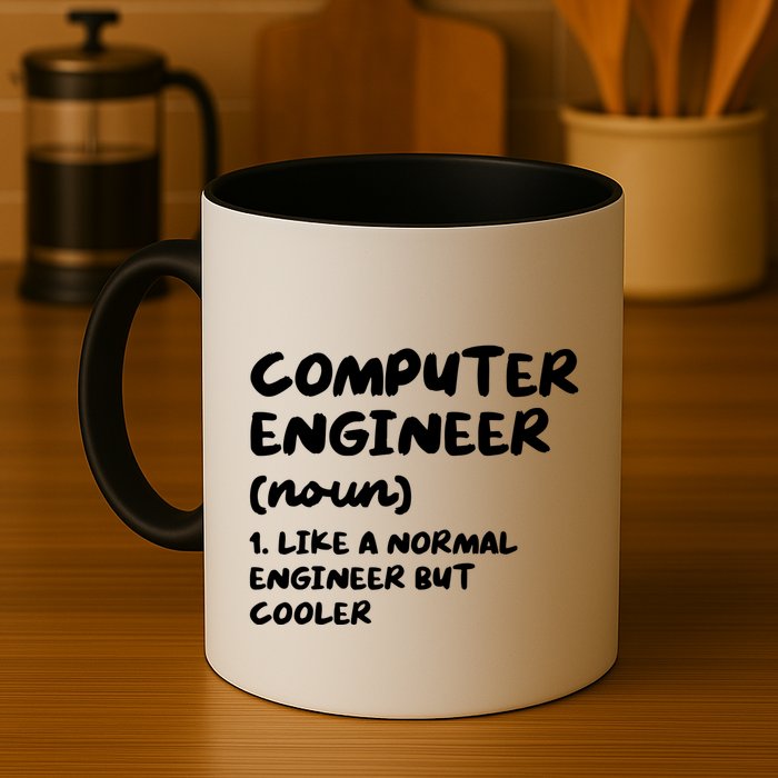 Computer Engineer Definition Funny Engineering Mug