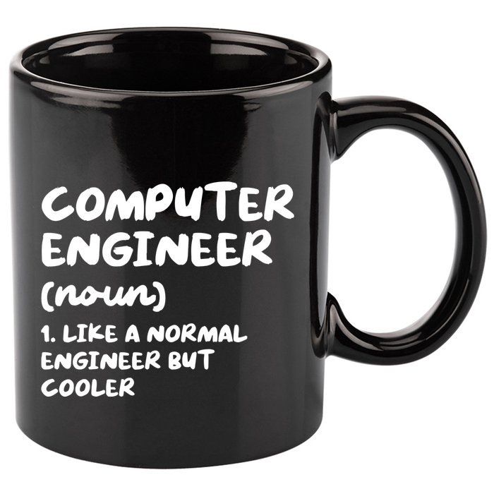 Computer Engineer Definition Funny Engineering 11oz C Handle Ceramic Mug