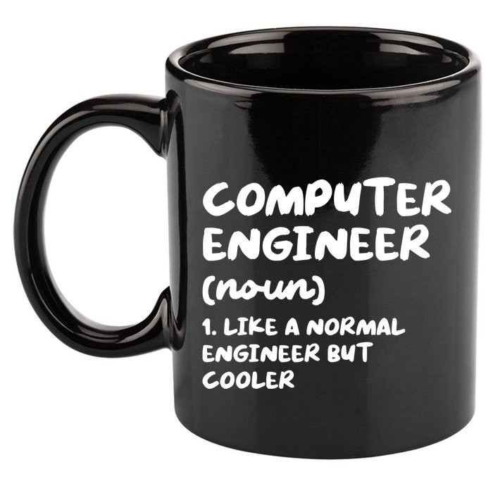 Computer Engineer Definition Funny Engineering 11oz C Handle Ceramic Mug
