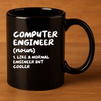 Computer Engineer Definition Funny Engineering 11oz C Handle Ceramic Mug