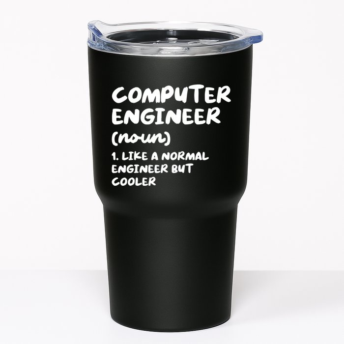 Computer Engineer Definition Funny Engineering Tumbler