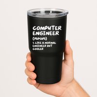 Computer Engineer Definition Funny Engineering Tumbler