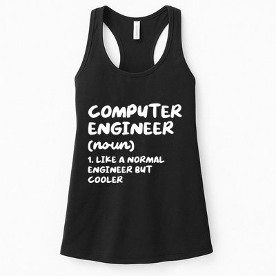 Computer Engineer Definition Funny Engineering Womens Tank Top