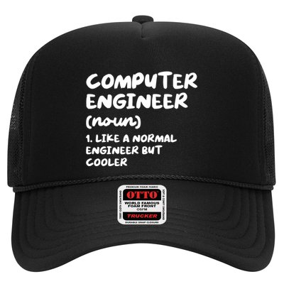 Computer Engineer Definition Funny Engineering Trucker Hat