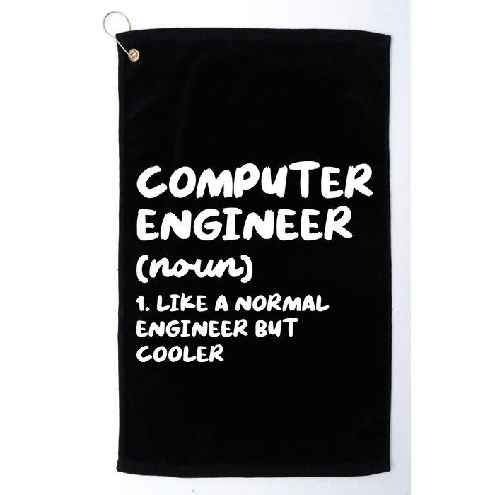 Computer Engineer Definition Funny Engineering Golf Towel
