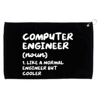 Computer Engineer Definition Funny Engineering Grommeted Golf Towel