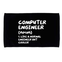 Computer Engineer Definition Funny Engineering Microfiber Hand Towel