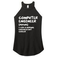 Computer Engineer Definition Funny Engineering Women's Perfect Tri Rocker Tank