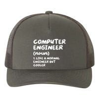 Computer Engineer Definition Funny Engineering Yupoong Adult 5-Panel Trucker Hat