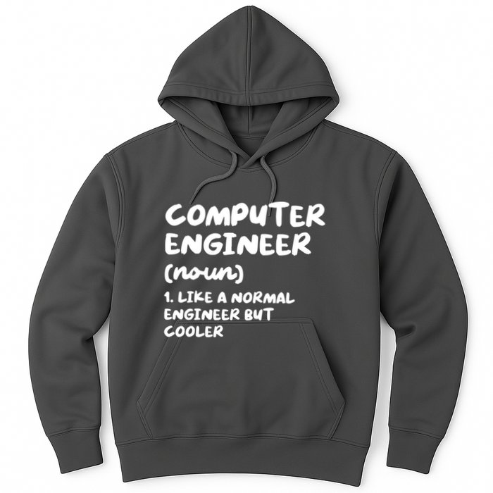 Computer Engineer Definition Funny Engineering Hoodie