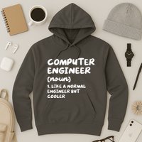 Computer Engineer Definition Funny Engineering Hoodie