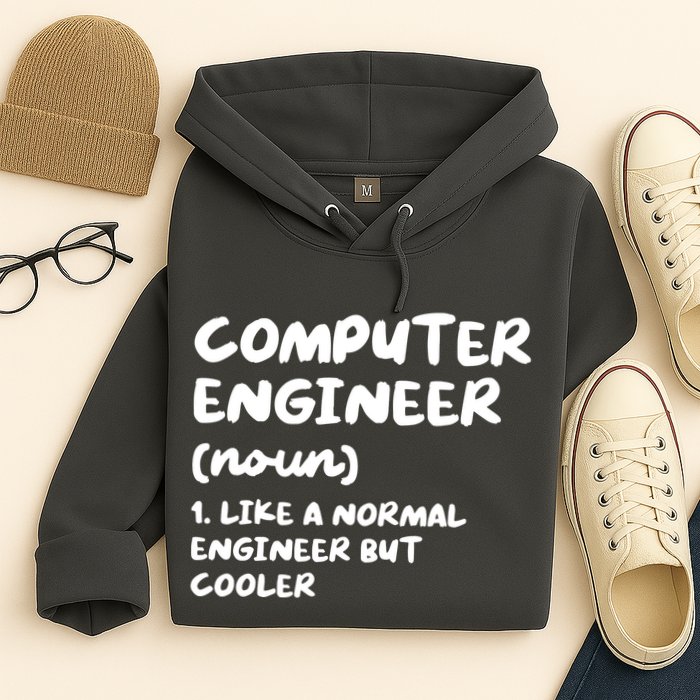 Computer Engineer Definition Funny Engineering Hoodie