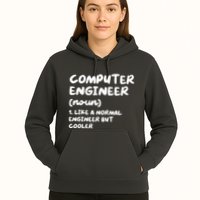 Computer Engineer Definition Funny Engineering Hoodie