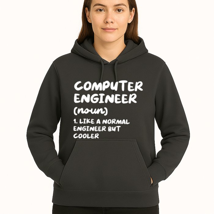 Computer Engineer Definition Funny Engineering Hoodie