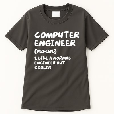 Computer Engineer Definition Funny Engineering Tall T-Shirt
