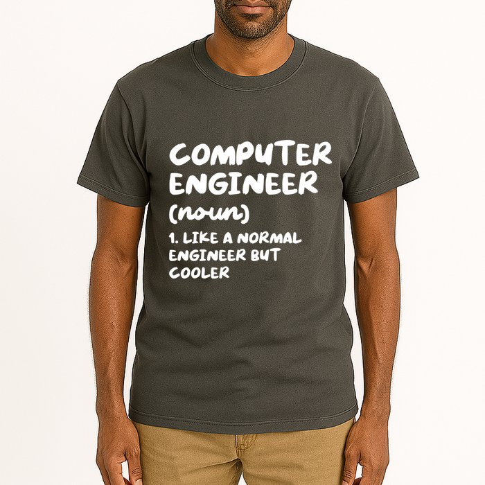 Computer Engineer Definition Funny Engineering Tall T-Shirt