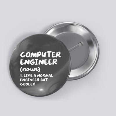Computer Engineer Definition Funny Engineering Button