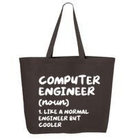 Computer Engineer Definition Funny Engineering 25L Jumbo Tote
