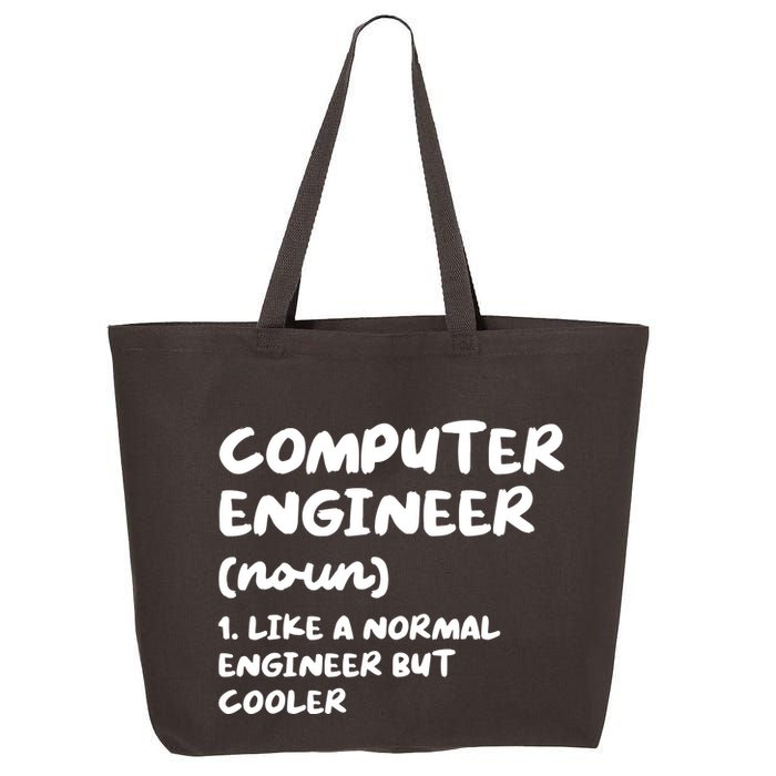 Computer Engineer Definition Funny Engineering 25L Jumbo Tote