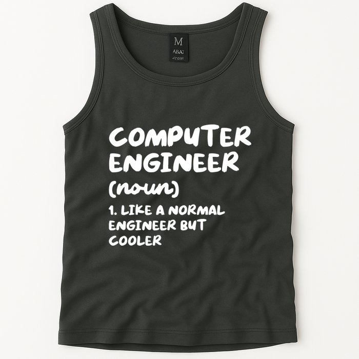 Computer Engineer Definition Funny Engineering Tank Top
