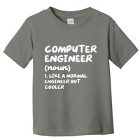 Computer Engineer Definition Funny Engineering Toddler T-Shirt
