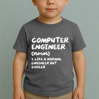 Computer Engineer Definition Funny Engineering Toddler T-Shirt