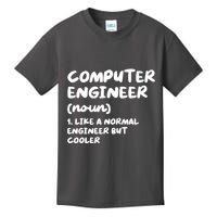 Computer Engineer Definition Funny Engineering Kids T-Shirt