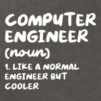 Computer Engineer Definition Funny Engineering Cotton Canvas Backpack
