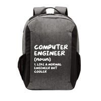 Computer Engineer Definition Funny Engineering Vector Backpack