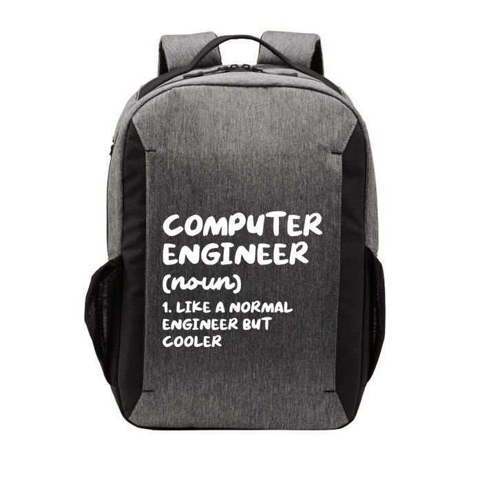 Computer Engineer Definition Funny Engineering Vector Backpack