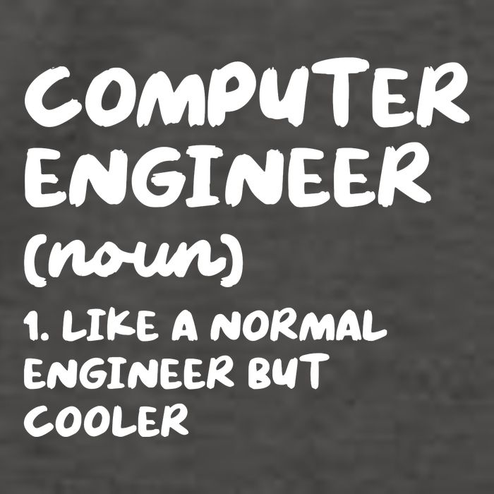 Computer Engineer Definition Funny Engineering Vector Backpack