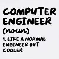 Computer Engineer Definition Funny Engineering Garment-Dyed Sweatshirt
