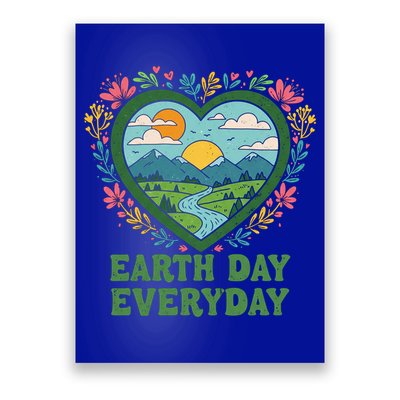 Cute Earth Day Everyday Retro Vintage Cute Gift Poster