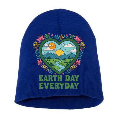Cute Earth Day Everyday Retro Vintage Cute Gift Short Acrylic Beanie