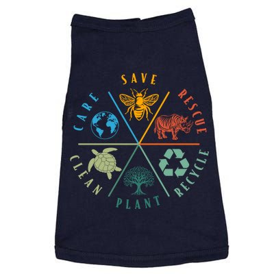 Celebrate Earth Day Save Rescue Recycle Plant Clean Care Doggie Tank